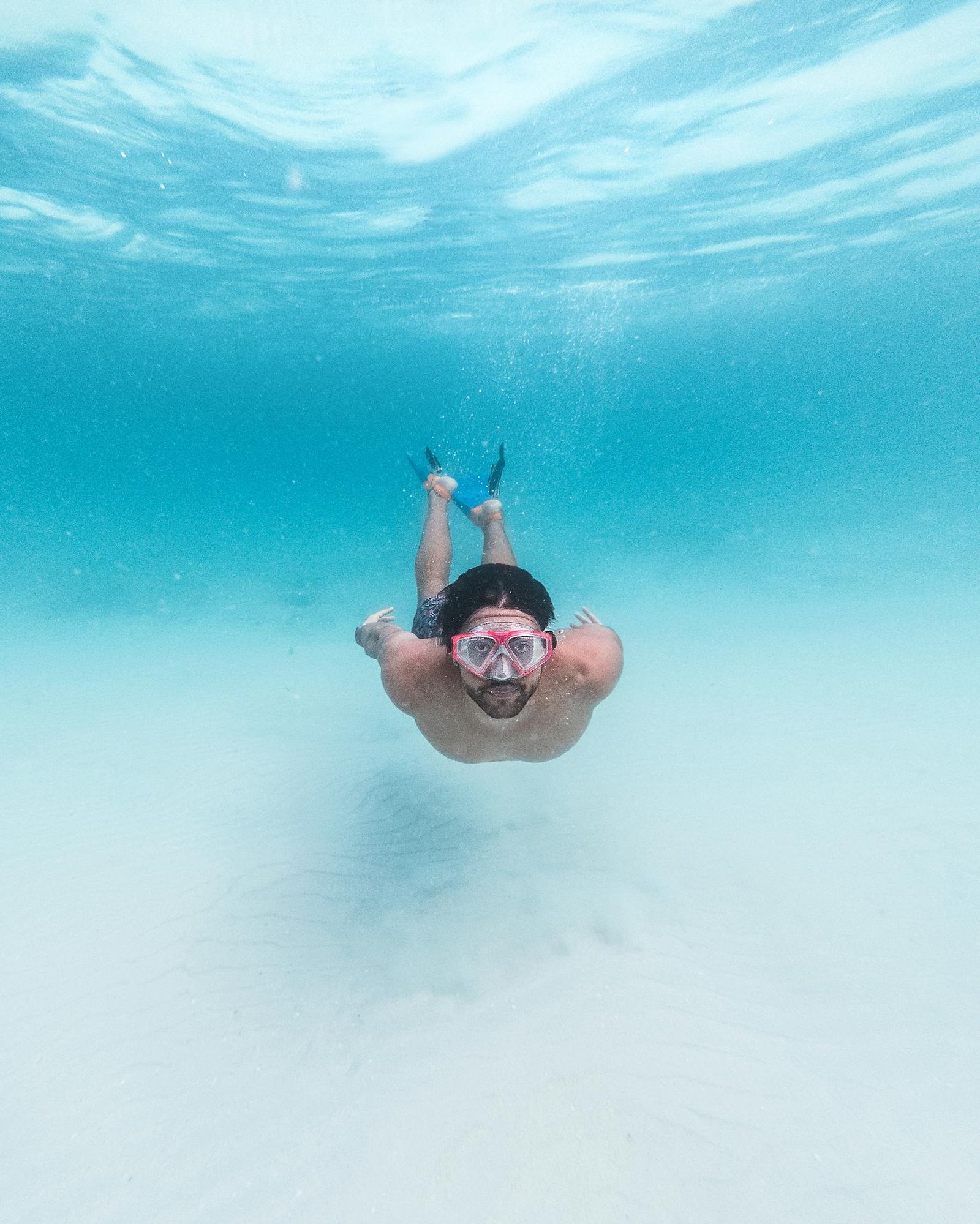 Explore the underwater beauty of Arraial do Cabo with snorkeling in the clear blue ocean.